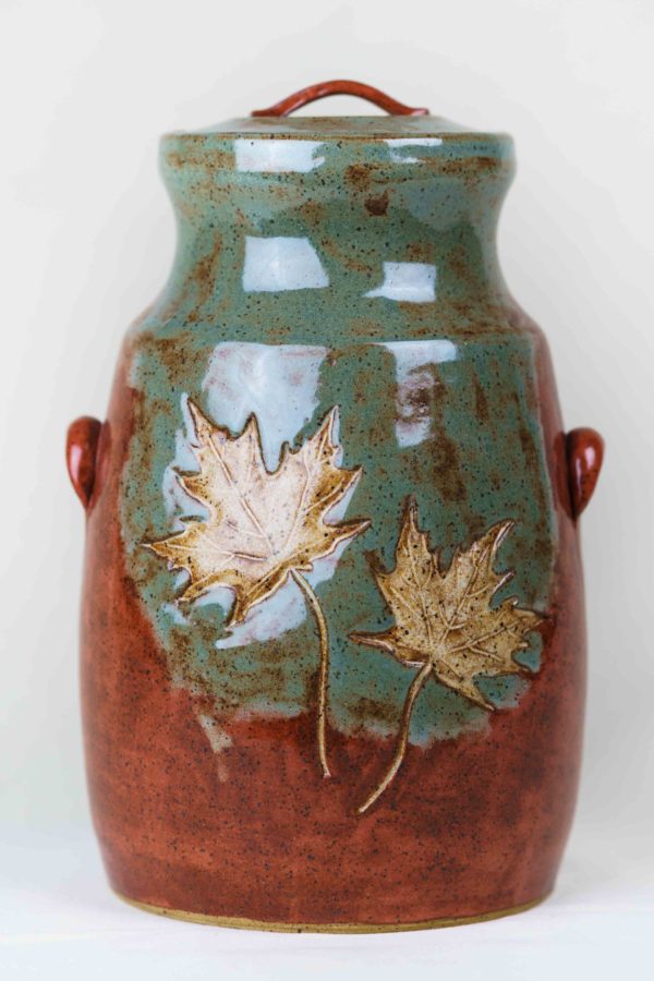 Maple Leaf Urn